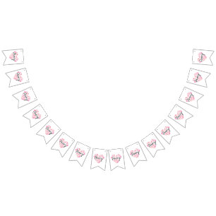 Bandeirinha Eu amo Avery