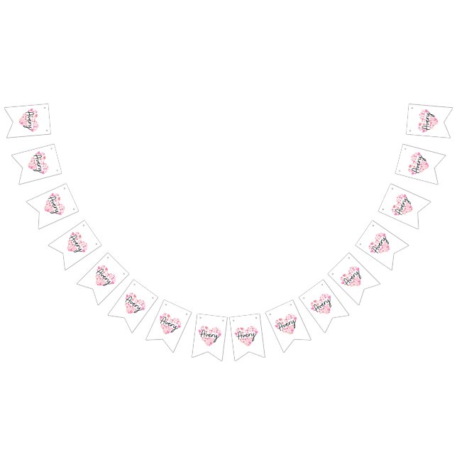 Bandeirinha Eu amo Avery (Todos)