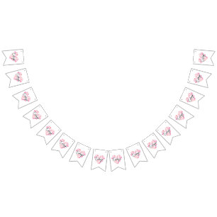 Bandeirinha Eu amo Evelyn