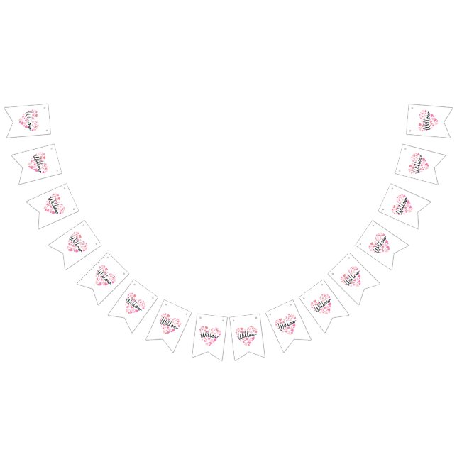 Bandeirinha Eu amo Willow (Todos)