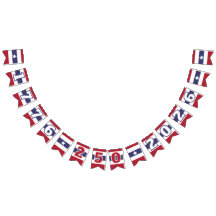 EUA 250º 1776-2026 Patriótico Vermelho Branco e Az