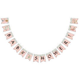 Bandeirinha Fada de chá Festa de Chá de fraldas de Festa de Ga