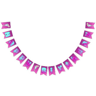 Bandeirinha Faixa de Aniversário Feliz Beluga Boo ~Beluagify