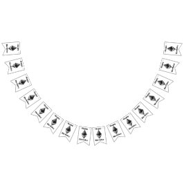 Bandeirinha Faixa de Bandeirolas com Ícone do Ethereum de Aniv