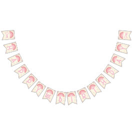 Bandeirinha Faixa de Bunting do Arco-íris de Aniversário