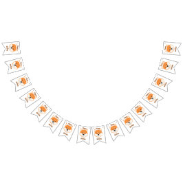 Bandeirinha Faixa de Bunting Original de Aniversário Shiba Inu