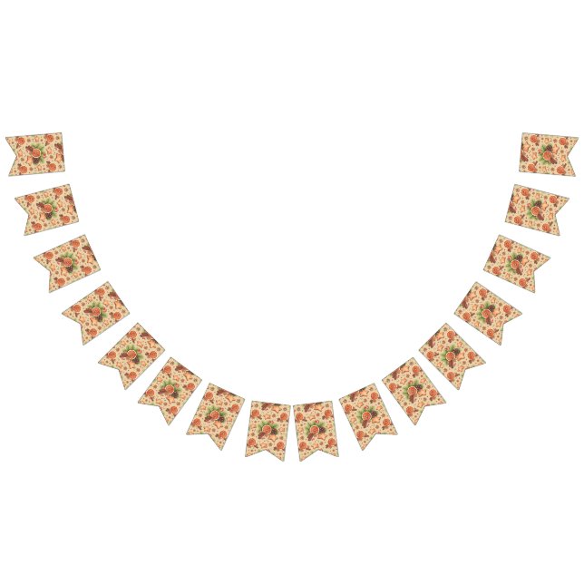 Bandeirinha Faixa de especiarias de Natal (Todos)