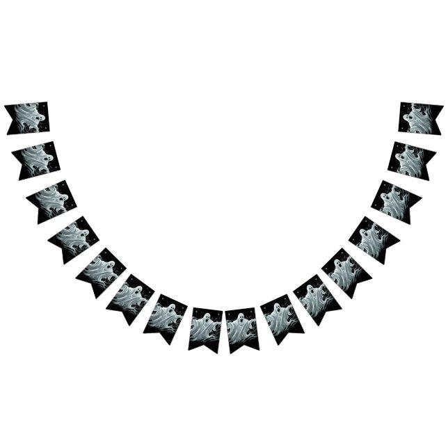 Bandeirinha faixa do Dia das Bruxas (Todos)