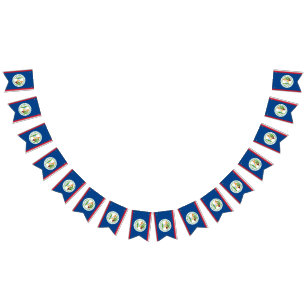 Bandeirinha Faixa do sinalizador de Belize
