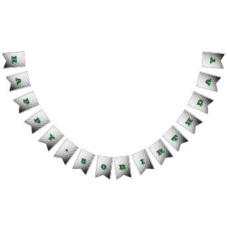 Bandeirinha Faixa Personalizada de Olhar para Bola de Golf