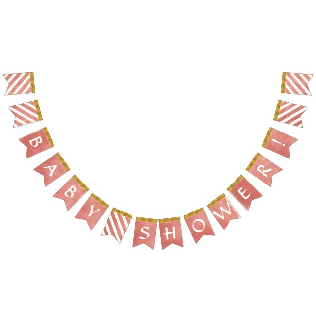 Bandeirinha Falha Dourada de Falha de Coral do Partido do chá  (Todos)