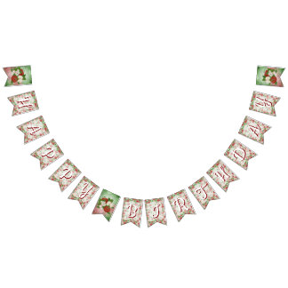 Bandeirinha Fall Orchard Apple Harvest Birthday Bunting Banner