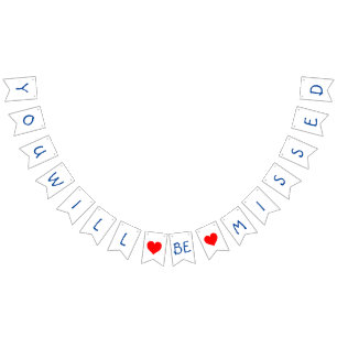 Bandeirinha Farewell bunting banner