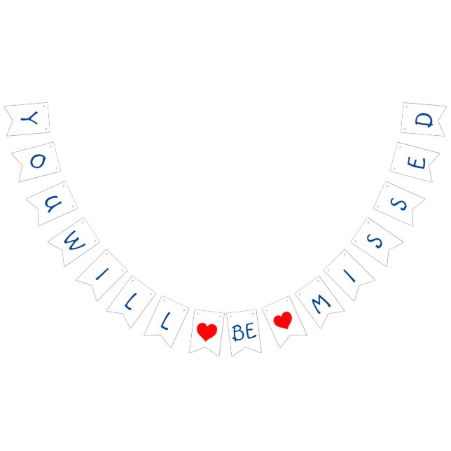 Bandeirinha Farewell bunting banner (Todos)