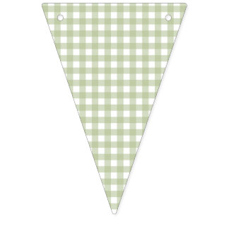 Bandeirinha Faye e Lauren Green Gingham