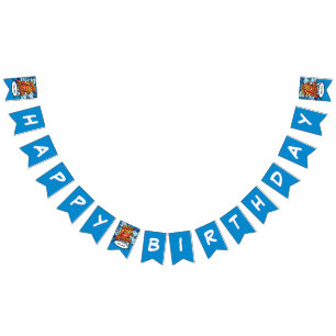 Bandeirinha FELIZ 18 ANIVERSÁRIO História em Quadrinhos Pop Ar