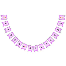 Bandeirinha Feliz aniversário da ginástica