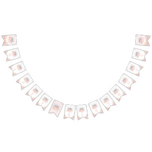 Bandeirinha Feliz Aniversário da Princesa Real Princesa Prince