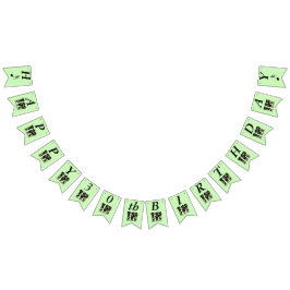 Bandeirinha Feliz Aniversário, Gatos Negros Musicais, Brincand