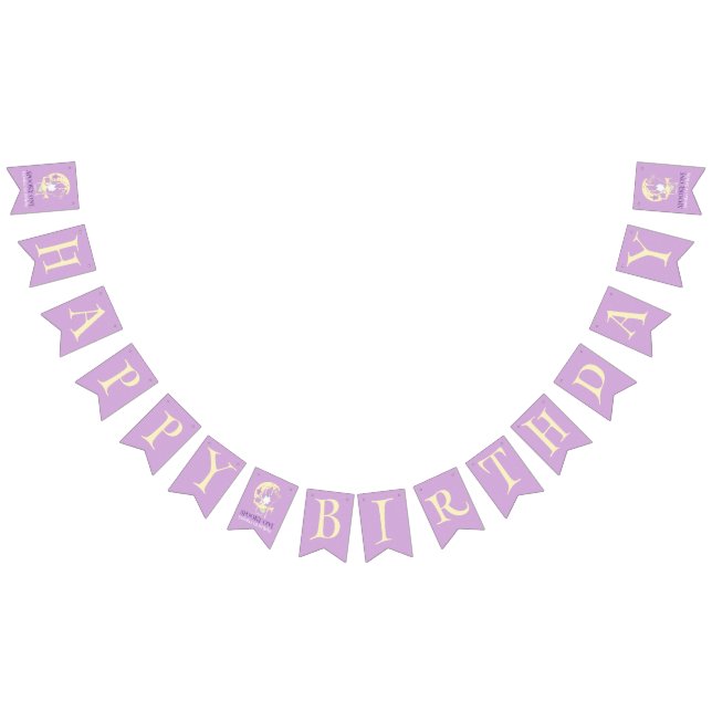 Bandeirinha Feliz Aniversário, Spooky, Uma Lua Fantasma Boo Ha (Todos)