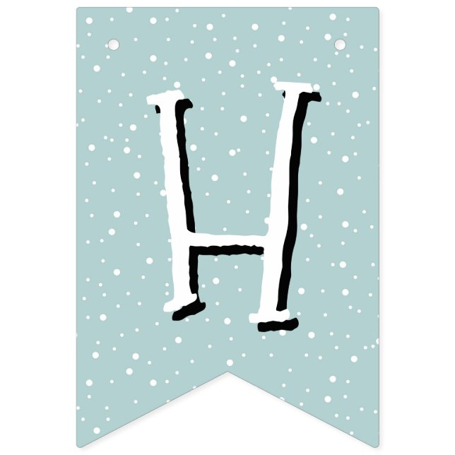 Bandeirinha Feliz aniversario verde lunático (Segunda Bandeira)