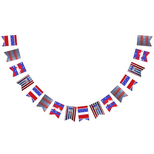 Bandeirinha Feliz Banner do Dia da Independência do Quarto de  (Todos)