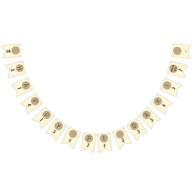 Bandeirinha Feliz Dia Pi! Banner Feliz de Matemática do Dia da (Todos)