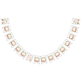 Bandeirinha Feliz Fantasmas Boothday Pink Birday