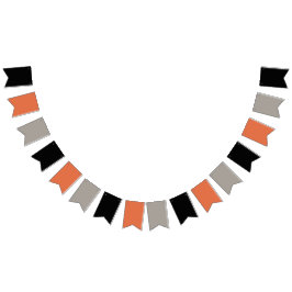 Bandeirinha Feliz Festa de aniversário de Figuras de Halloween