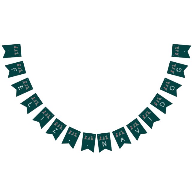 Bandeirinha Feliz Navidog, Festa de Natal Espanhola (Todos)