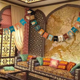 Bandeirinha feliz Ramadã