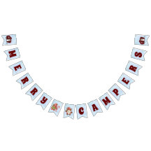 Felizes Campers Banner natalino Gnomo Decência