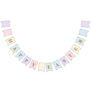 Bandeirinha Felz pascoa de Pastel