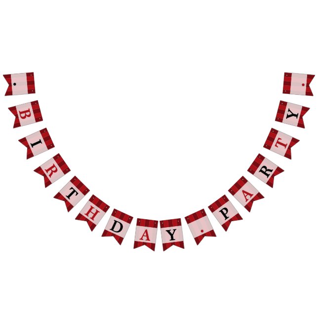 Bandeirinha Festa de aniversário Clássica de Cores do Circo (Todos)