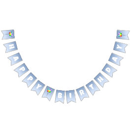 Bandeirinha Festa de aniversário de balão