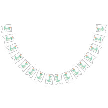 Festa de aniversário de Bebê de Cartoon Bonito Din