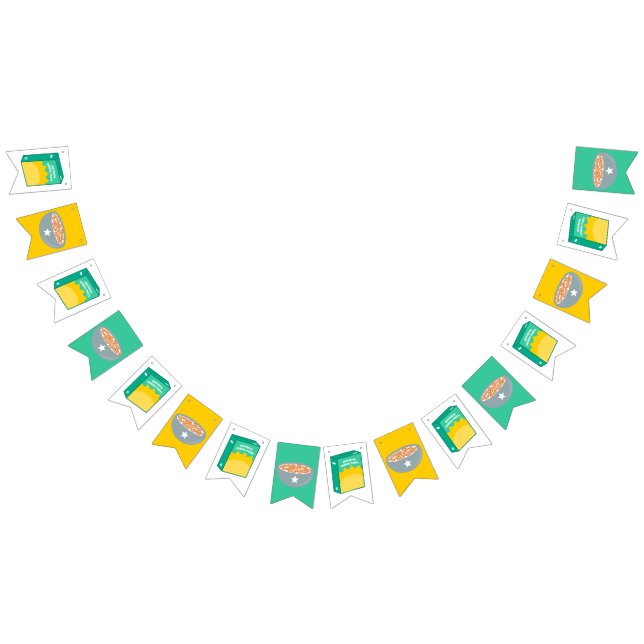 Bandeirinha Festa de aniversário de cereais (Todos)