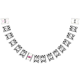 Bandeirinha Festa de aniversário de Corrida de Rapariga | Rápi