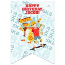 Festa de aniversário de Diversão do Parque do skat