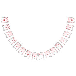 Bandeirinha Festa de aniversário de morango