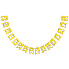 Bandeirinha Festa de aniversário do comboio