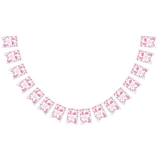 Bandeirinha Festa de aniversário do primeiro rodeio ocidental (Todos)