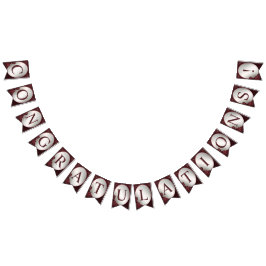 Bandeirinha Festa de casamento de boas-vindas Flores Vermelhas