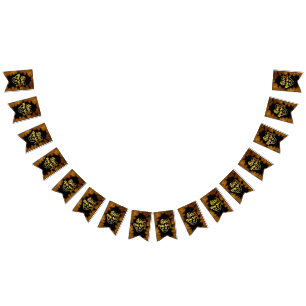 Bandeirinha Festa de Celebração de Ano Novo Gala Empresarial P