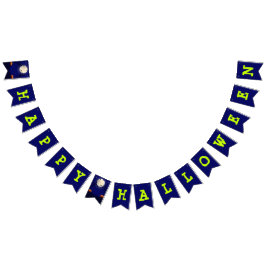 Bandeirinha Festa de Costume de Halloween