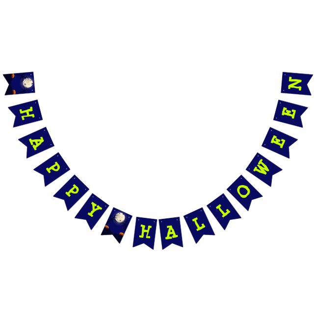 Bandeirinha Festa de Costume de Halloween (Todos)