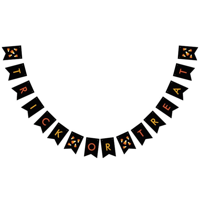 Bandeirinha Festa de Dia das Bruxas de Milho Adormecido (Todos)