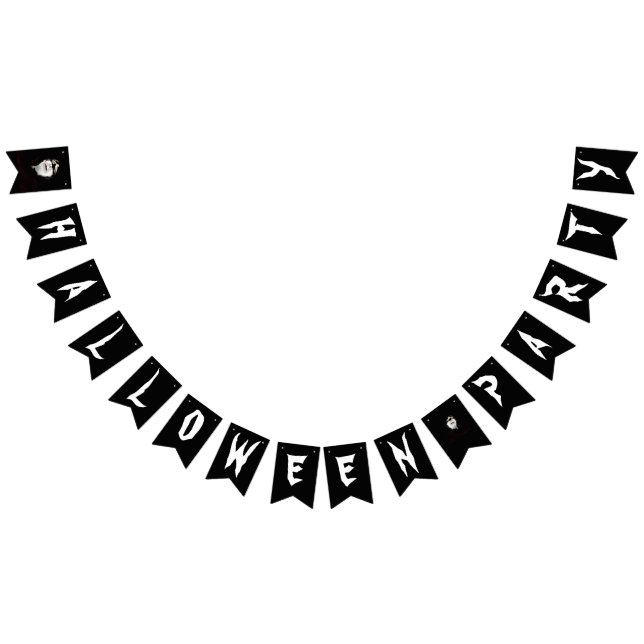 Bandeirinha Festa de Halloween (Todos)