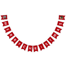 Bandeirinha Festa de Natal do Filho | Foto vermelha