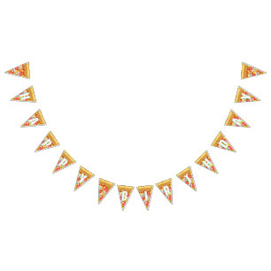 Bandeirinha Festa de pizza